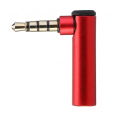 90 Degree 3.5mm Male to Female Adapter Headphone Audio Conversion