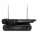Dual Channel Professional UHF Wireless Microphone System KTV Karaoke System Dual Handheld Mic High-fidelity Amplifier