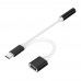 Bakeey 2 In 1 Type-C Audio Adapter Type-c To 3.5 Headset Charging Transfer Wiring Adapter Converter
