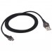 USB to Micro USB Rotatable Connector Braided Data Cable, Cable Length: 1m