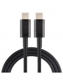 PD 5A USB-C / Type-C Male to USB-C / Type-C Male Fast Charging Cable, Cable Length: 1.5m (Black)